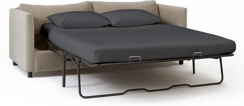 Vista 14 de Rajlinen Juego de sábanas para sofá cama tamaño matrimonial de 52 x 72 pulgadas, color gris oscuro, sábanas para sofá, cama, 100% algodón egipcio