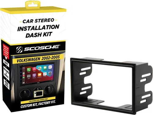 Vista 11 de Scosche ICVW5BN Kit de instalación de radio doble DIN y arnés compatible con vehículos Volkswagen no amplificados seleccionados 2002-2005 - Kit