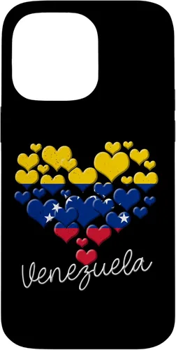 Vista 21 de Funda para iPhone 17 con diseño de corazón hispano con bandera venezolana con orgullo de Venezuela