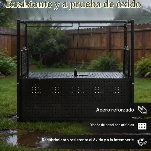 Vista 3 de Humane - Trampa grande para animales, color negro, 48 x 18.3 x 16 pulgadas