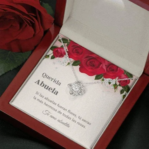 Vista 4 de Collar de abuela Abuela - Regalo para Abuela - Mejor abuela latina - Regalo Abuelita - Abuelita - Abuelita - Abuela CLH1210018