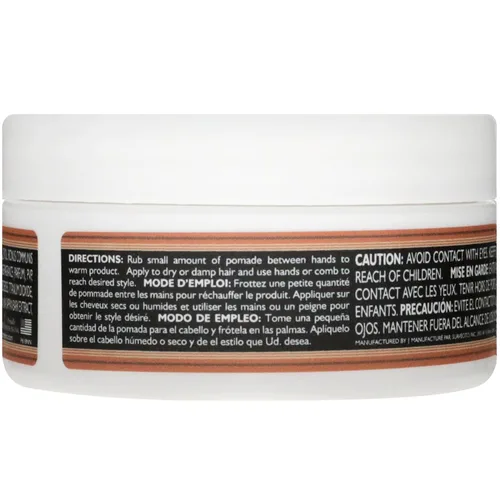 Vista 4 de Suavecito Pomade - Arcilla firme para hombre, fijación fuerte, acabado mate de bajo brillo, arcilla profesional para peinar el cabello para mayor