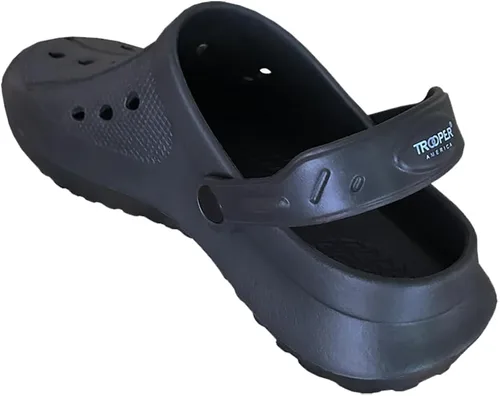 Vista 4 de Trooper America Zuecos unisex KC-004 EVA para adultos, cómodos zuecos de jardinería con soporte de arco