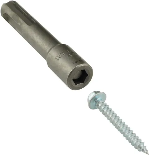 Vista 4 de IVY Classic 44794 3/8 x 2-1/2" SDS-Plus fijador de tuercas magnéticas, Impact Plus, 1/tarjeta