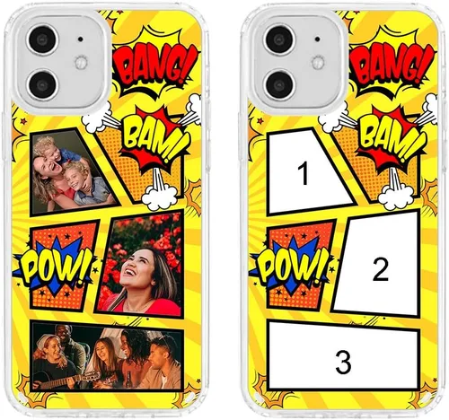 Vista 385 de Funda de teléfono personalizada para Apple iPhone 8 Plus iPhone 7 Plus, personalizada con foto, imagen, texto, imagen, diseño de imagen
