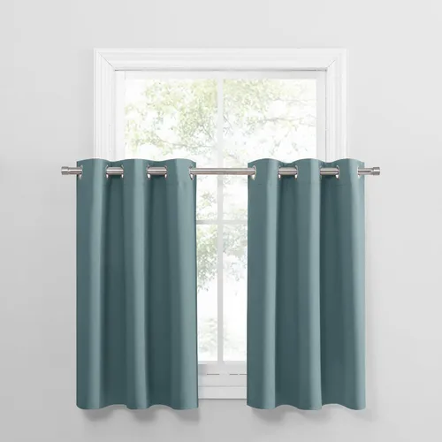 Vista 45 de PONY DANCE Cortinas para Autocaravana de 24 pulgadas de Largo, Cortinas Cortas para Baño y Cocina, Mini Cortinas de Privacidad para Camper
