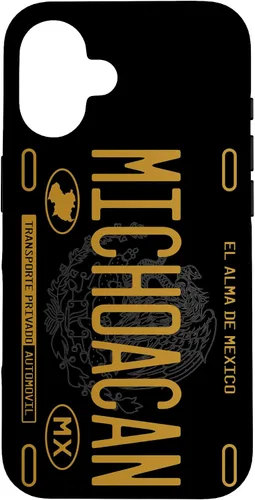 Vista 32 de Michoacano Michoacan Mexican State License Plate Phone Case for iPhone 17