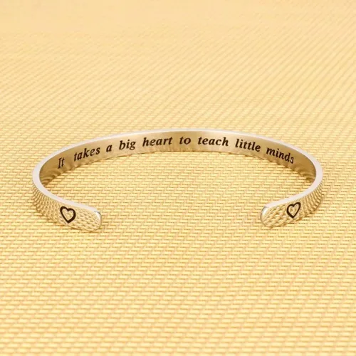 Vista 3 de M MOOHAM - Pulseras para mujeres y niñas, con citas o mantras, divertida joyería motivacional, para mejor amiga, mamá, hija, hijo, hermana, sobrina