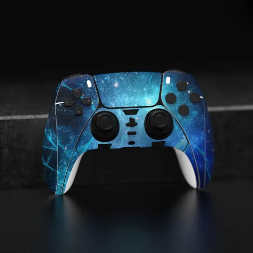 Vista 8 de PlayVital 2 Set Skin Decals Sticker for ps5 Edge Wireless Controller, Custom Vinyl Decal Skins Wrap Cover for ps5 Edge Controller - Army Green