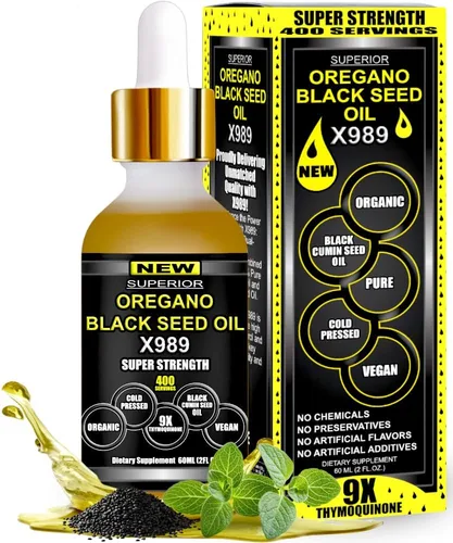 Vista 6 de Mezcla mineral húmica fúlvica – 580 porciones Paquete X935 suplemento de ácido húmico y fúlvico + aceite de orégano X989 con aceite de semilla