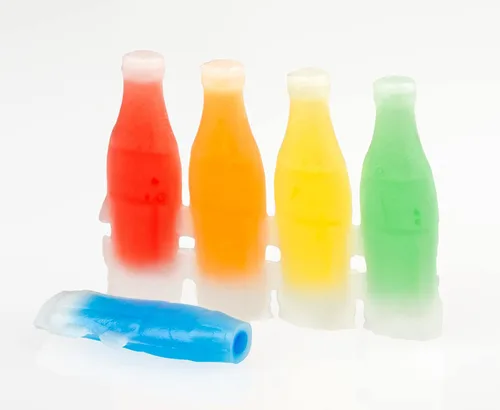 Vista 3 de Nik-L-Nips - Botellas de cera para dulces, 2 libras de caramelo a granel – Nostálgico botella de soda de los años 90 – por Dr. Variety