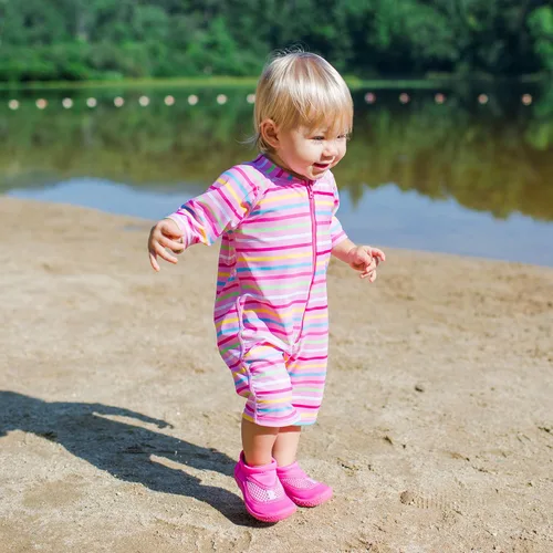 Vista 3 de i play. by green sprouts Girls' Sunsuit