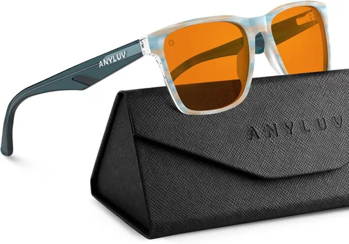 Vista 15 de ANYLUV Blue Light Glasses for Women & Men, Stylish Blue Light Blocking Glasses, Eyes Protection & Anti Eyestrain Eyewear