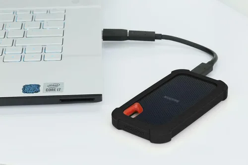 Vista 4 de LEFXMOPHY Funda de repuesto para SanDisk Extreme Portable New Generation SDSSDE61 500GB 1TB 2TB 4TB SSD externo, funda Portective Skin de silicona