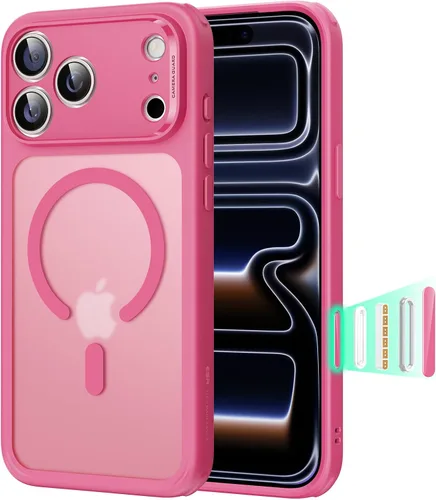 Vista 51 de ESR Funda para iPhone 14 Plus, compatible con MagSafe, protección de grado militar a prueba de golpes, resistente al amarillamiento, funda magnética