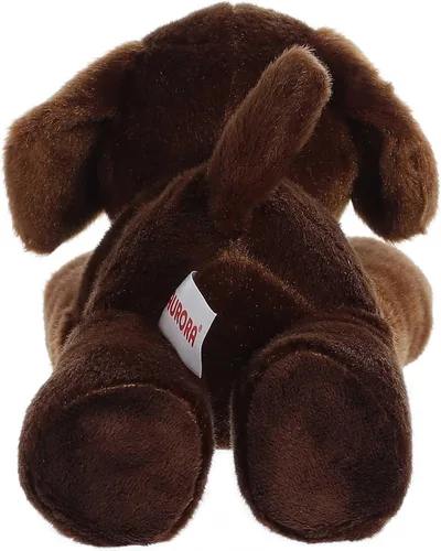 Vista 4 de Aurora® Adorable Mini Flopsie™ Lil' Lucky™ - Animal de peluche - Facilidad juguetona - Compañeros atemporales - Marrón 8 pulgadas