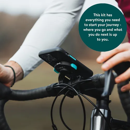 Vista 6 de Mous - Soporte de teléfono para bicicleta y funda para iPhone 14 Plus - Kit de soporte para teléfono de bicicleta - Soporte para bicicleta IntraLock