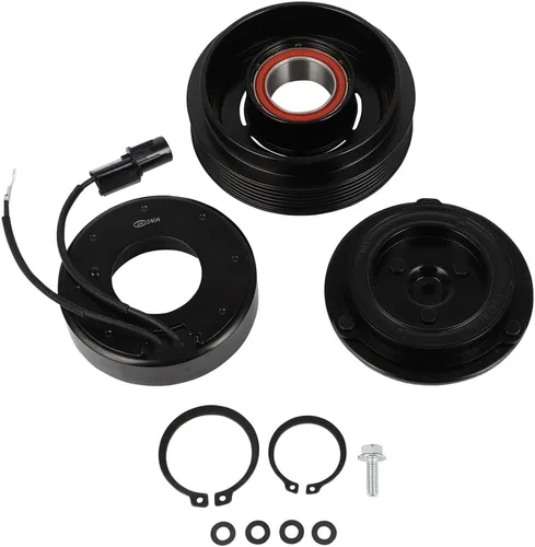 Vista 11 de cciyu Embrague del compresor de aire acondicionado 1993-1997 para Ford E-350 Econoline 7.3L 1993-1997 para Ford E-350 Econoline Club Wagon 7.3L