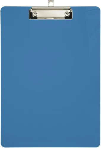 Vista 19 de Portapapeles acrílico azul claro tamaño A4 12.5 x 9 pulgadas con clip de perfil bajo para estudiantes, oficina, organizador de documentos, arte