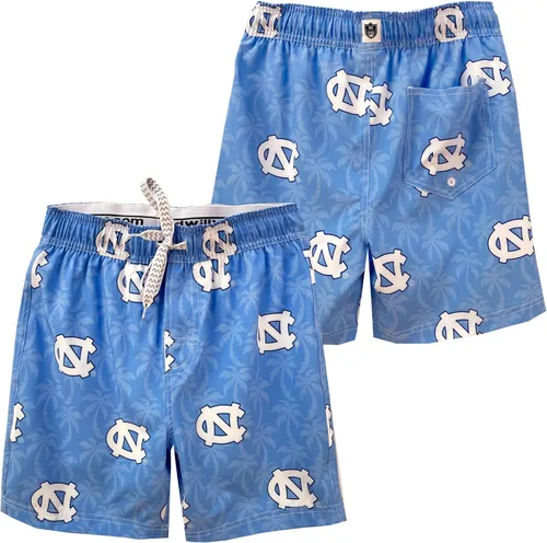 Vista 4 de Wes and Willy NCAA Palm Tree - Traje de baño para hombre