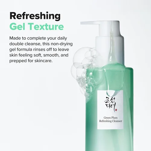Vista 5 de Beauty of Joseon - Gel limpiador refrescante y profundo tipo gel, para poros, acné o puntos negros, para todo tipo de piel, cuidado de la piel