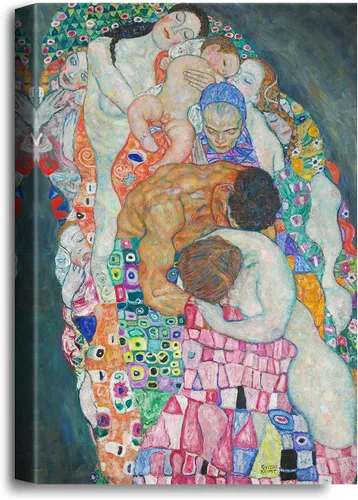 Vista 66 de A&T ARTWORK Avenue to Schloss Kammer por Gustav Klimt. Las reproducciones de arte clásico del mundo, impresiones en lienzo giclée para decoración