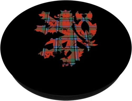 Vista 2 de Clan Sinclair Tartan Scottish Family Name Scotland Pride PopSockets Standard PopGrip