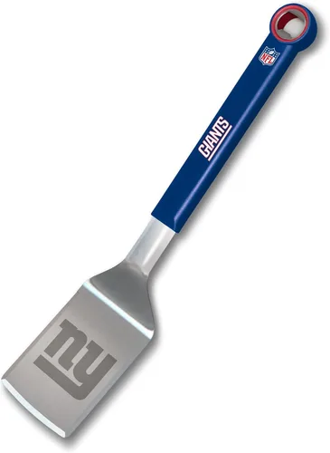 Vista 30 de YouTheFan NFL - Espátula para barbacoa de acero inoxidable con abrebotellas