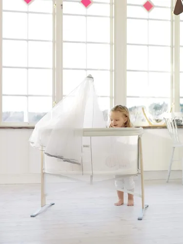 Vista 4 de BABYBJORN Toldo para cuna, color blanco