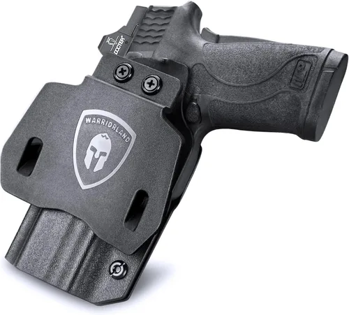 Vista 21 de WARRIORLAND Funda OWB Kydex con corte óptico, ajuste seleccionado para Glock 17/19/19X/43/43X MOS, sin riel 1911, Hellcat/Hellcat Pro, Taurus