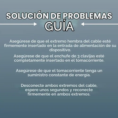Vista 9 de Cable de alimentación de CA de 3 clavijas para computadora, médico, servidor y escritorio, cable de alimentación de 3 clavijas de 1 pie - Cable