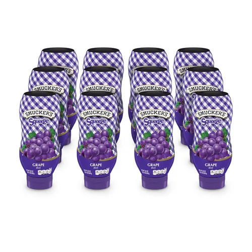 Vista 9 de Smucker's Natural Concord - Untable de frutas exprimible de uva, 19 onzas (paquete de 12)