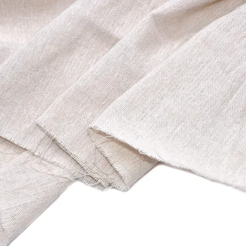 Vista 3 de The Yard Entelare - Tela de lino precortada (beige, 1 yarda)