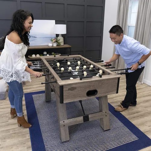Vista 2 de American Legend Foosball Tables - Modern Design - Official Size Playfield - Kirkwood and Manhattan Styles