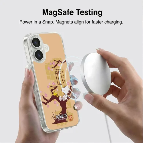Vista 257 de Carcasa de gel para iPhone 7 Plus/iPhone 8 Plus, diseño de Snoopy Oriental de Peanuts, Badges