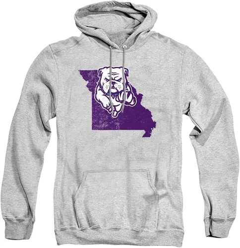 Vista 33 de LOGOVISION Colección de sudaderas con capucha unisex con diseño de forma universitaria oficial para hombres y mujeres