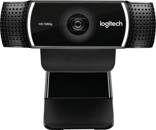 Vista 2 de logitech Cámara web C922 Pro Stream 1080P para transmisión y grabación de video HD 960-001087 (renovada)