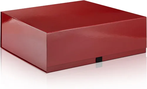 Vista 14 de Rsgift Paquete de 3 cajas de regalo de 18 x 15 x 6.1 pulgadas, cajas de regalo de colores surtidos con tapas, cajas plegables para propuestas