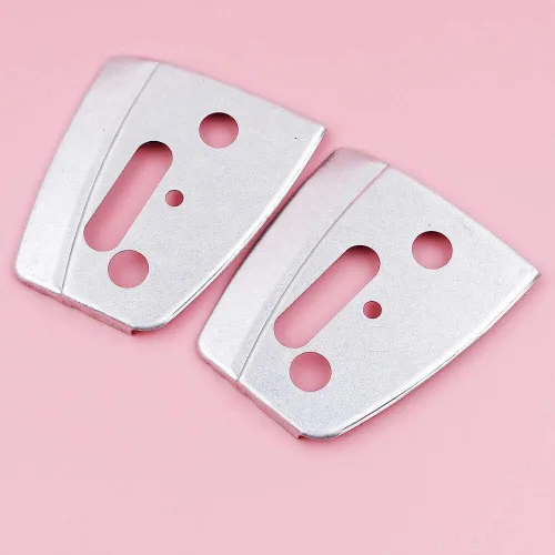 Vista 2 de Fricgore Spare Parts for 2pcs/lot Guide Bar Plate for Husquarna 340 345 350 346XP 351 353 357 Chainsaw Spare Part Moto Sierra Gasolina
