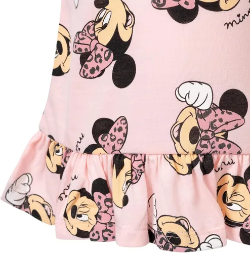 Vista 7 de Disney Minnie Mouse Fashion Graphic Camiseta y Leggings Set