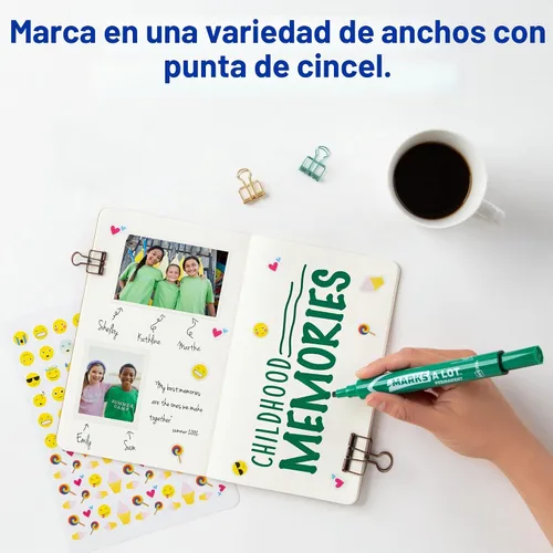 Vista 4 de Avery Marks-A-Lot - Marcador de punta de cincel grande