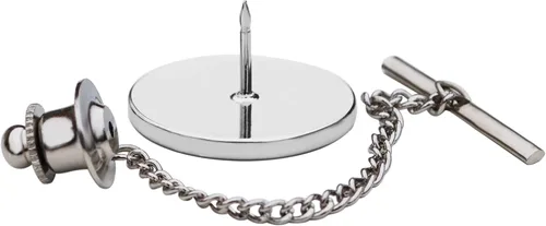 Vista 6 de 1994 Italy 20 Lire BU Uncirculated Coin Silver Plated Tie Tac Tack - Oak Branch