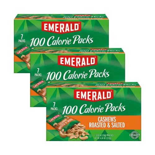 Vista 9 de Emerald Nueces secas de almendras tostadas, paquetes de 100 calorías, 7 unidades (paquete de 2)