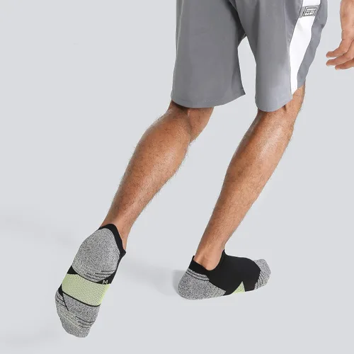 Vista 5 de WANDER - Calcetines deportivos de hombre para correr, 7 pares, gruesos y acolchados, para tobillo, para deporte, corte bajo, tallas 6-910-1212-14