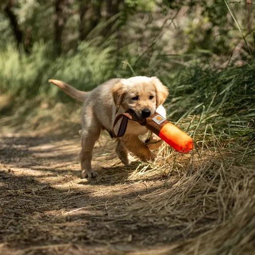 Vista 4 de Carhartt Herramienta de Entrenamiento para Mascotas, Bumper de Recuperación para Perros, Bumper de Entrenamiento de Lona de Pato de Nylon Resistente