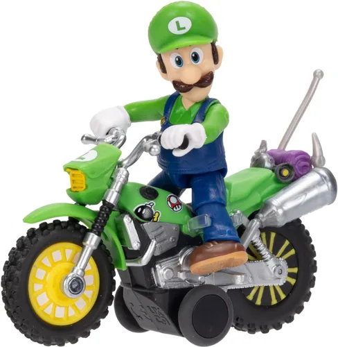 Vista 3 de THE SUPER MARIO BROS. MOVIE Figura 2 y vehículo