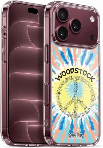Vista 176 de Head Case Designs Funda de gel suave con licencia oficial de Peanuts Freak Flag Fly Woodstock 50th compatible con Apple iPhone 7 Plus/iPhone 8 Plus