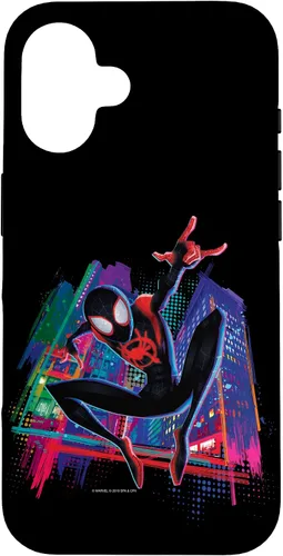 Vista 32 de Marvel Spider-Man Miles Morales Graffiti City - Carcasa para iPhone 17