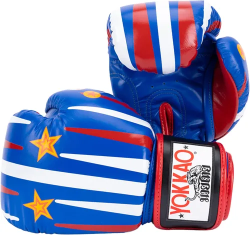Vista 11 de YOKKAO Guantes de boxeo Muay Thai transpirables de diseño Guantes de entrenamiento y combate de cuero premium para hombres y mujeres Guantes