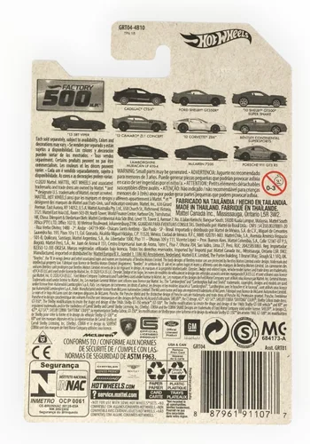 Vista 2 de Hot Wheels '10 Shelby GT500 Super Snake, [rojo] Factory 500 3/10